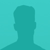 Teal generic user avatar silhouette